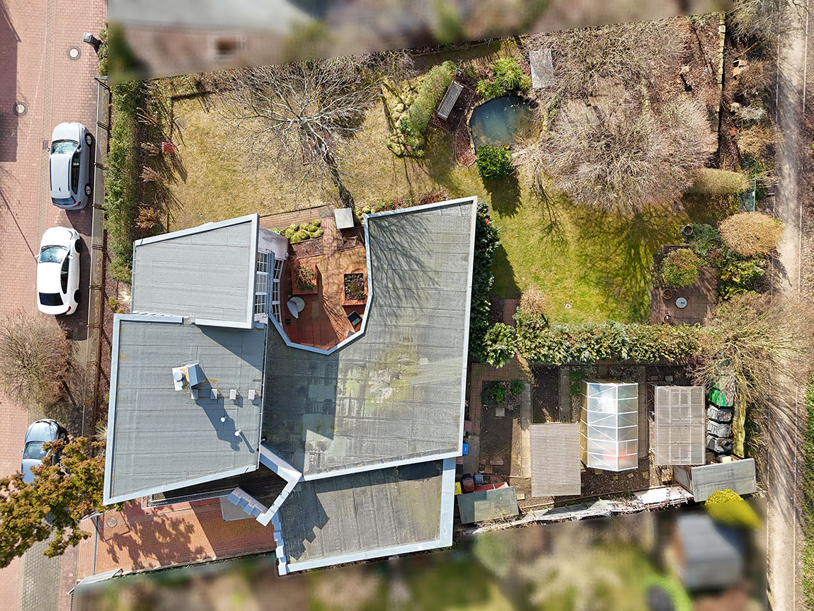 Einzigartiges Niedrigenergie-Architektenhaus mit beeindruckendem Atrium in Wustermark