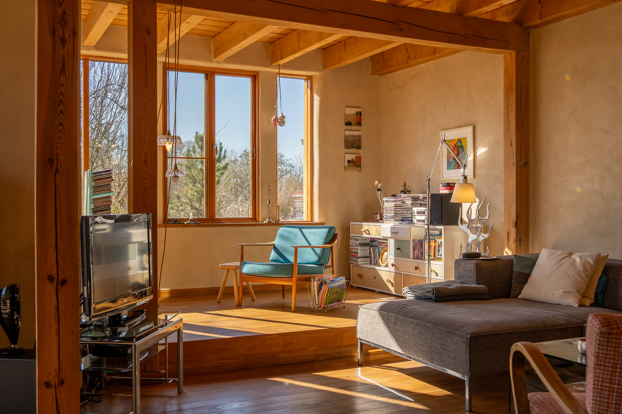 Ein Refugium aus Holz, Licht und Weite! Stilvolles Ökohaus in mitten der Natur von Kremmen